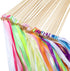 40 Pieces Mix Color Ribbon Wands Sticks with Bell Fairy Stick Party Streamers for Wedding Party (Multicolor)