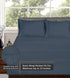 Ruvanti 4 Pcs Full Size Dark Grey Bed Sheets, Extra Soft Brushed 1800 Microfiber Sheet Set, Wrinkle Resistant, Breathable, Luxurious, Deep Pocket, Warm, Include Flat Sheet, Fitted Sheet, 2 Pillowcase.