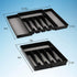 Expandable Cutlery Kitchen Drawer Organizer, Flatware Tray for Silverware, Serving Utensils, Multi-Purpose Storage for Kitchen, Office, Bathroom Supplies