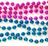 CREATRILL 50 Pcs 6mm Baby Gender Reveal Beads for Baby Shower Announcement Party Supplies 33 Inch Baby Blue Hot Pink (6mm 50 pcs)