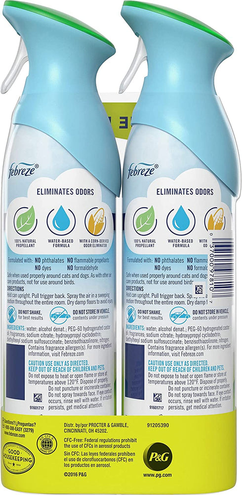Febreze Air Freshener Spray Blue/Green