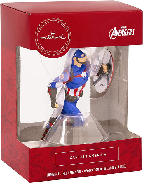Hallmark Christmas Ornaments, Marvel Avengers Captain America Ornament