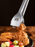 Blackstone 5228 Scraper Tongs, Black, Orange, Silver