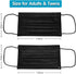 Disposable Face Masks (Black) 50PCS