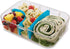 PackIt Flex Bento Food Storage Container, Tropical Blue