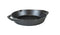 Lodge 10.25" Cast Iron Dual Handle Grill Pan, Black