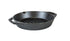 Lodge 10.25" Cast Iron Dual Handle Grill Pan, Black