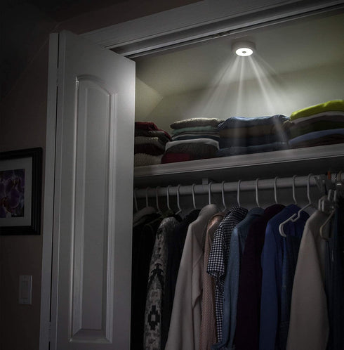 Sensor Brite Overlite Wireless Motion-Activated Ceiling/Wall LED Light, Stick Anywhere, Overhead Light