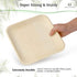 ONEIRA KOUZINA Premium Palm Leaf Plates - 20 large, 10 inch square party pack - Biodegradable Compostable Eco-Friendly Disposable Sturdy. Better than bamboo plates, paper or plastic plates