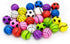28 Packs Kids Valentine Party Favors Set with Sports Ball Bouncy Balls Filled Hearts and Valentine Cards for Kids Valentine Classroom Exchange, Kids Bouncy Balls for Class Exchange, Gift & Game Prize