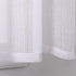 White Sheer Curtains 30 Inch Length Half Window Curtains Rod Pocket Light Filtering Short Semi Sheer for Kitchen Bathroom Sunroom Faux Linen Textured Small Cafe Tiers 30x30 Inches Long Set 2 Panels