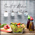 Vikko 64.25 Ounce Glass Serving Bowl | Beautiful Geometric Squared Shape, Made from Thick, Durable Glass, Great for Salads, Dessert, Fruit, and More, Microwave and Dishwasher Safe