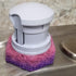 Clorox ScrubMate Handheld Kitchen Scrubber, Plus 3 Refill Pads