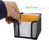 Mind Reader 2-Pack Metal Mesh Memo Pad Holder, Black