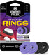 KontrolFreek Precision Rings | Aim Assist Motion Control for PlayStation 4 (PS4), Xbox One, Switch Pro & Scuf Controller (Black/Purple)