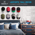 Modern JP Adhesive Hat Hooks for Wall (16-Pack) - Minimalist Hat Rack Design, No Drilling, Strong Hold Hat Hangers - U.S. Patent Pending
