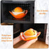 Hot Bowl Holder Microwave Safe Holder Multipurpose Hot Heat Proof Plate Holder to Prevent Hand from Heat and Maintain Food Warm for Heat Soup Food Meal (Red, Blue, Green, Yellow, Black,5 Pieces)