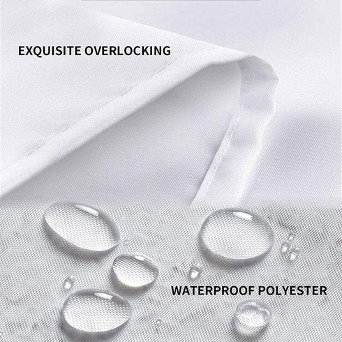 Yeele Shower Curtain Fish Ocean Shower Curtain Under The Sea Shower Curtain for Bathroom Waterproof Polyester Sea Bathtub Curtain Decor with Hooks,69x70in