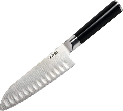 Babish 6.5" German Steel Cutlery, Santoku Knife