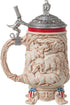 Hallmark Keepsake Christmas Ornament, Year Dated 2021, Patriotic Beer Stein