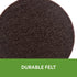 Scotch Felt Pads, Felt Furniture Pads for Protecting Hardwood Floors, Assorted Sizes Value Pack, Round, Brown, 162 Pads