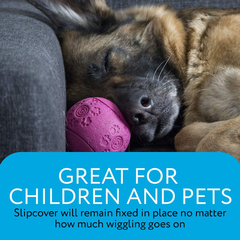 Sofa Slipcover Tucks 7 Pieces, Slipcover Grips for Sofa, Essential Slipcover Stays to Keep Sofa Covers in Place, Fit Most Sofas & Armchairs, Great for Pet Owners, 3 Pieces 13 Long & 4 Pieces 7 Long