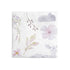 NoJo Super Soft Floral Deer Nursery Mini Crib Fitted Sheet, Grey, Light Blue, Pink, White