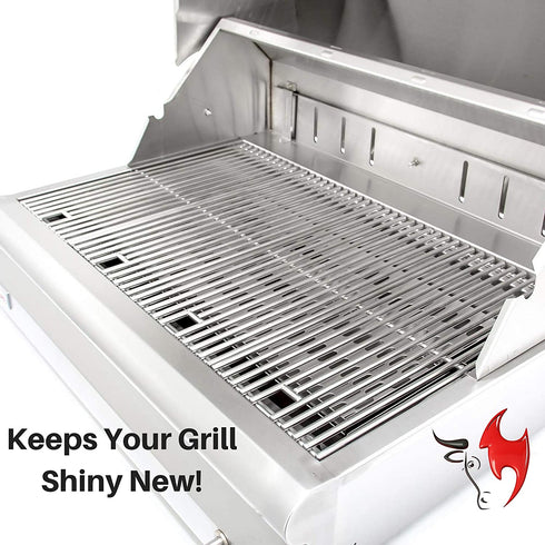 Kona Safe/Clean Nylon Grill Brush and Scraper - Ceramic Infused Bristles, Compatible with Traeger and All Pellet Grills & Smokers - Non Metal Bristle Free Grill Cleaner