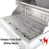 Kona Safe/Clean Nylon Grill Brush and Scraper - Ceramic Infused Bristles, Compatible with Traeger and All Pellet Grills & Smokers - Non Metal Bristle Free Grill Cleaner