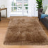 CAROMIO Fluffy Area Rugs Furry Rug for Bedroom Faux Fur Sheepskin Nursery Rugs Fur Carpet for Kids Nursery Room Living Room Home Decor Floor Mat Plush Carpet, Khaki, 3 x 5 Feet, Rectangle