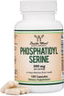 Double Wood Supplements PhosphatidylSerine 300mg Per Serving, Manufactured in The USA, 120 Capsules (Phosphatidyl Serine Complex)