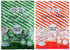 Coastal Bay Confections 1 (3 oz.) Each Sugar Free Bag Starlight Mints With Natural Spearmint Oil and Starlight Mints with Real Peppermint Oil | Holiday Green and Red Candy Variety Mix