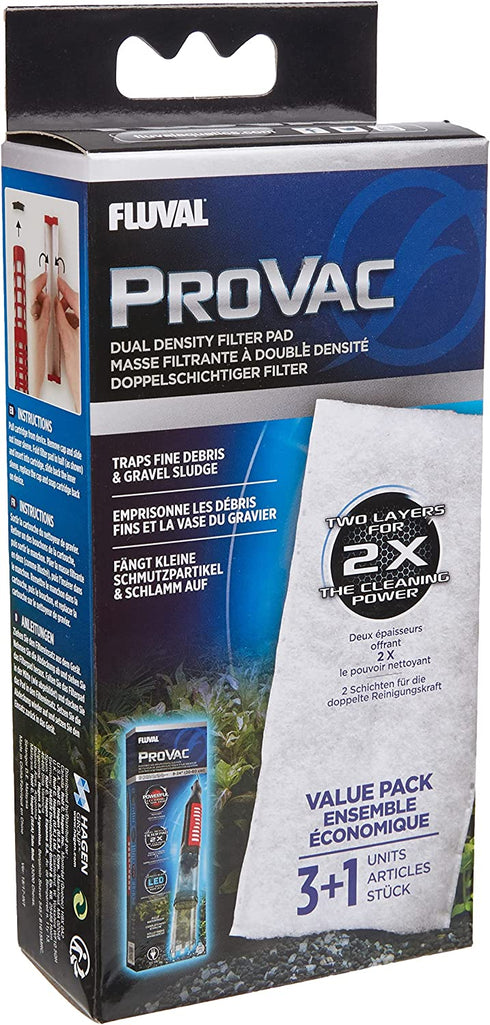 Fluval Pro Vac Replacement Filter Pad (4pk) (11078)