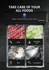 Vacuum Sealer Machine, Automatic Food Vacuum Sealer, VARCUL Food Saver with Vacuum Sealer Bags, LED Indicator Lights丨Compact Design丨Dry & Moist Food丨Easy to Clean & Use