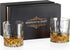 Whiskey Glasses Gift Set of 2 Rocks Glasses // 10oz Crystal Old Fashioned Whiskey Glasses with a Classy Gift Box // Perfect for Scotch, Bourbon, Cognac and Lowball Glass Cocktails // Best Whiskey Gift