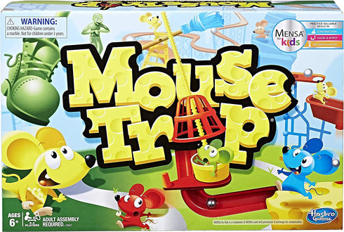 Mouse Trap Board Game for Kids Ages 6 and Up, Classic Kids Game