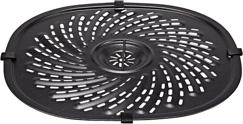 Air Fryer Replacement Grill Pan For Power XL Gowise 7QT Air Fryers,Nonstick Coating Crisper Plate,Air Fryer Replacement Parts,Air Fryer Rack,Air Fryer Accessories,Dishwasher Safe