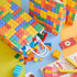 24 Pieces Building Blocks Favor Bags Blocks Theme Party Supplies Building Blocks Party Bag for Building Blocks Birthday Decorations Kids Classroom Reward