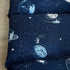 Mengersi Galaxy Kids Floor Pillow Case Bed Cover, Boys Toddler Floor Pillow Cover, Requires 5 Pillows (Pillows Not Included) (King(Cover Only), Navy)