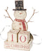 Primitives by Kathy Nordic Countdown Block, Snowman