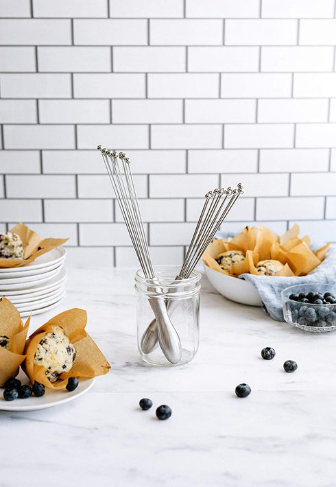 PomeloHome Stainless Steel Ball Whisk | 12 inch Whisk