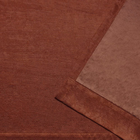 Exclusive Home Curtains Oxford Textured Sateen Thermal Window Curtain Panel Pair with Grommet Top, 52x96, Mecca Orange, 2 Count