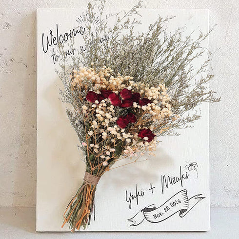 XYXCMOR Natural Dried Flowers Bouquet Real Touch Dried Roses with Stems Dried Baby's Breath Flowers with Dried Lavender Bundles for Wedding Home Farmhouse Table Centerpieces Vase Filler Decor