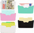 5 Pack - Simple Houseware Single Pocket Wall Mount File Holder, Assorted Color