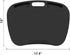 LapGear Mydesk Lap Desk with Device Ledge and Phone Holder - Black - Fits Up to 15.6 Inch Laptops - Style No. 44448