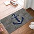 Doormats Entrance Rugs Sketch Beach Coco Entryway Door Mats Nature Hand Painted Floor Mats Apartment Office Front Door 23.6 x 15.7 inches