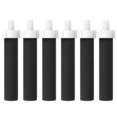 Filterlogic Water Bottle Filter, Replacement for Brita® BB06, Brita® Plastic Hard Sided and Stainless Steel Bottle Filter, 6 Count