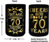 Cheers To 70th Years, 70th Birthday Can Bottle Cooler, 70th Birthday Gifts for Men, 70th Birthday Sleeve, 70th Birthday Decorations for Men, 70th Birthday Party Supplies, 70th Birthday Favors