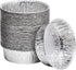 8-Inch Aluminum Dutch Oven Liner Pans | Disposable Cake Pan and Extra Deep Aluminum Foil Pans for Baking, Freezing, and Storage | Durable Aluminum Round Baking Pans | 10 Count