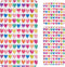 3Pcs Valentine's Day Beach Towel Set Include Beach Towel, Hand Towel and Wash Towel, Romantic Love Heart Bath Towel Set for Couples, Women, Men, Soft Towel Set for Valentine's Day Bathroom Home Decor